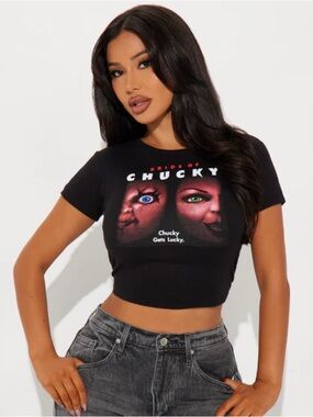 Bride of Chucky Crop Tee
